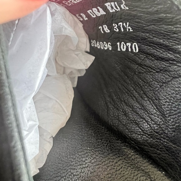 Lucchese Charlie Horse Vintage Embossed Leather Western Mules Womens Size 7 - Picture 4 of 9